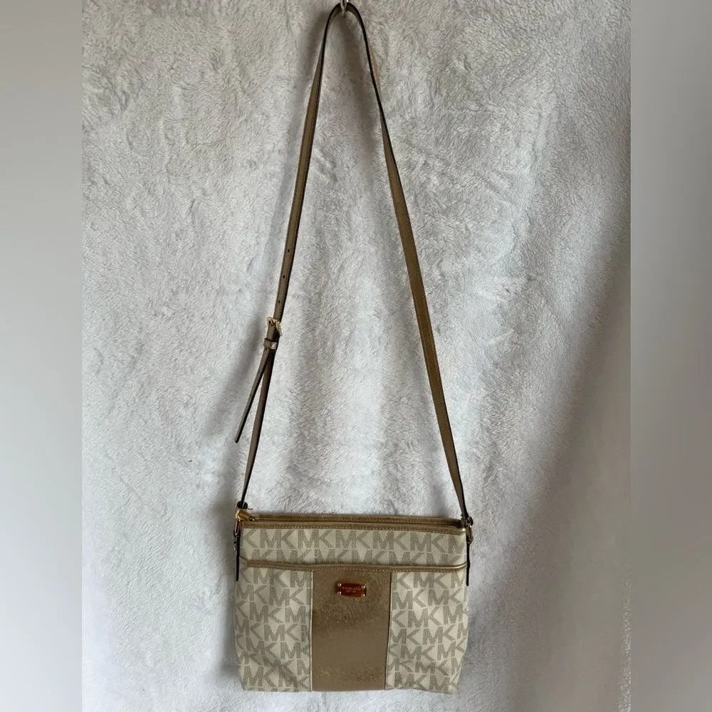 Michael Kors Monogrammed Crossbody